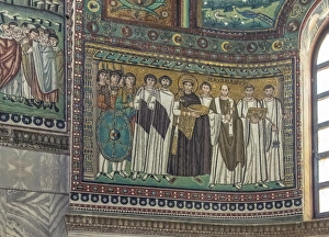 Italy, Ravenna, Basilica of San Vitale (Basilica di San Vitale) Mosaic Italy, Ravenna, Basilica of San Vitale (Basilica di San Vitale) Mosaic