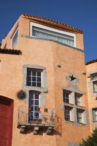 Italy, Sardinia, Porto Cervo. Building detail Italy, Sardinia, Porto Cervo. Building detail