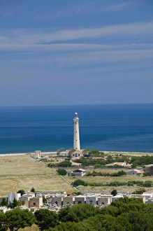 Italy, Sicily, San Vito Lo Capo, Town Lighthouse Italy, Sicily, San Vito Lo Capo, Town Lighthouse