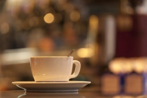 Italy, Venice. A cappucino on the country of a cafe Italy, Venice. A cappucino on the country of a cafe