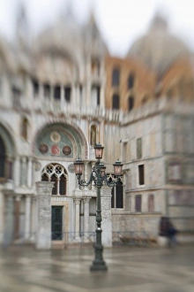 Italy, Venice, Selective Focus of San Marco Duomo and Square Italy, Venice, Selective Focus of San Marco Duomo and Square