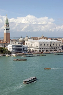 Italy, Venice. St. Marks Square on the Grand Canal Italy, Venice. St. Marks Square on the Grand Canal
