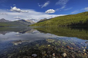 Kintla Lake in Glacier National Park, Montana, USA Kintla Lake in Glacier National Park, Montana, USA