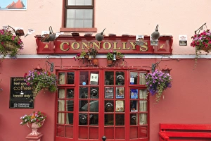 Kinvarra. County Galway. Ireland. Store front Kinvarra. County Galway. Ireland. Store front