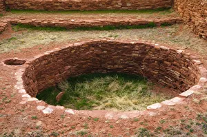Kiva at Abo Ruins, Salinas Pueblo Missions National Monument., New Mexico, USA Kiva at Abo Ruins, Salinas Pueblo Missions National Monument., New Mexico, USA