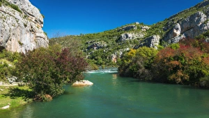 The Krka River at Roski Slap, Krka National Park, Dalmatia, Croatia The Krka River at Roski Slap, Krka National Park, Dalmatia, Croatia