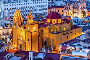 Images Dated 31st December 2014: Our Lady of Guanajuato Church Guanajuato, Mexico From Le Pipila Overlook