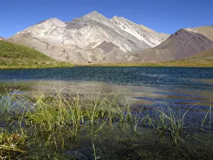 Laguna de Horcones. Argentina, Mendoza, Parque Provincial Aconcagua, Aconcagua Provincial Park