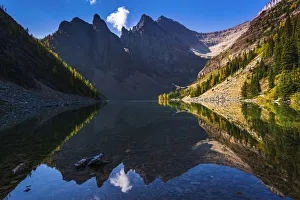 Lake Agness, Banff National Park, Alberta, Canada Lake Agness, Banff National Park, Alberta, Canada