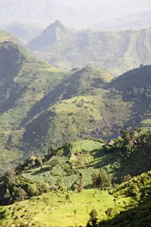 Basaltic Gallery: Landscape north of Gondar, Ethiopia