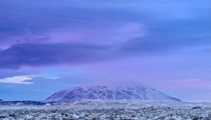 Lava field Dimmuborgir during winter near lake Myvatn in the highlands of Iceland in deep Lava field Dimmuborgir during winter near lake Myvatn in the highlands of Iceland in deep