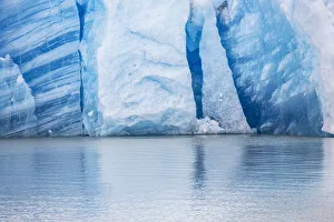 Located within the Parc Nacional Torres del Paine is the Grey Glacier Located within the Parc Nacional Torres del Paine is the Grey Glacier