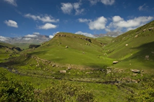 Longwall, Giants Castle, Drakensberg Mountains, Central Berg, South Africa Longwall, Giants Castle, Drakensberg Mountains, Central Berg, South Africa