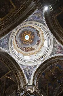 Images Dated 28th March 2010: Malta, Central, Mdina, Rabat, St. Pauls Cathedral, interior