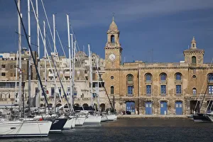 Malta, Valletta, Vittoriosa, Birgu, marina and waterfront Malta, Valletta, Vittoriosa, Birgu, marina and waterfront