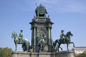 Maria Theresia Denkmal (Maria Theresa Monument), Vienna, Austria Maria Theresia Denkmal (Maria Theresa Monument), Vienna, Austria