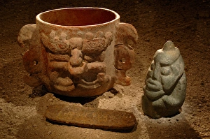 Maya; Maya Murals; San Bartolo; Guatemala; Dr. Bill Saturno Maya; Maya Murals; San Bartolo; Guatemala; Dr. Bill Saturno