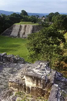 Mayan ruins at Altun Ha, Belize, Central America