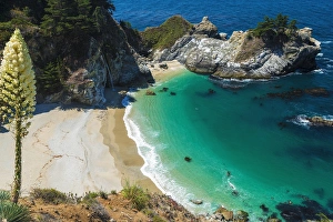 McWay Cove, Julia Pfeiffer Burns State Park, Big Sur, California USA McWay Cove, Julia Pfeiffer Burns State Park, Big Sur, California USA