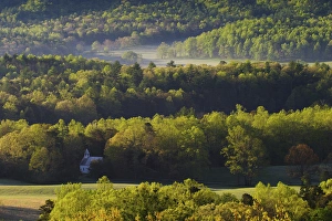Methodist Church from Rich Mountain Road Cades Cove Great Smoky Mountains N.P. TN Methodist Church from Rich Mountain Road Cades Cove Great Smoky Mountains N.P. TN