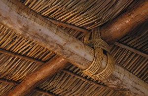 Mexico, Jalisco, Puerta Vallarta. Detail of thatched roof Mexico, Jalisco, Puerta Vallarta. Detail of thatched roof