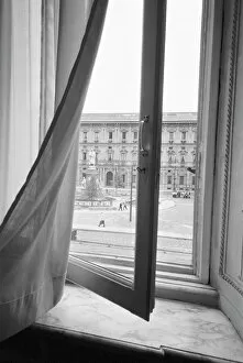 Images Dated 8th November 2011: Milano Italy, View from La Scala Opera Window