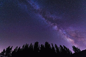 The Milky Way over Rose Valley, Los Padres National Forest, California USA The Milky Way over Rose Valley, Los Padres National Forest, California USA