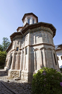 Monastery Manastirea dintr-un Lemn, a garden monastery in Wallachia, founded around 1660 Monastery Manastirea dintr-un Lemn, a garden monastery in Wallachia, founded around 1660