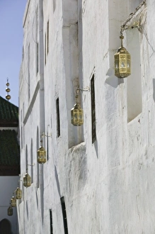 MOROCCO-Moulay-Idriss: Detail of the Mausoleum of Moulay Idriss, Saint and founder MOROCCO-Moulay-Idriss: Detail of the Mausoleum of Moulay Idriss, Saint and founder