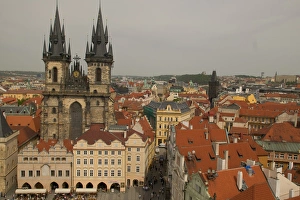 Mother of God in front of Tyn , Czech Republic, prague Mother of God in front of Tyn , Czech Republic, prague