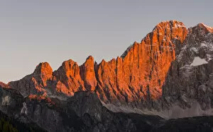 Unesco World Heritage Gallery: Mount Civetta in the Veneto. La Civetta is one of the icons of the Dolomites