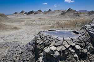 Mud volcanoes in Qobustan near Baku Azerbaijan Mud volcanoes in Qobustan near Baku Azerbaijan