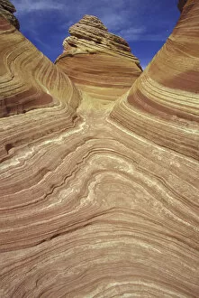 Images Dated 12th May 2004: NA, USA, Arizona, Vermillion Cliffs Wilderness Slickrock formation, Coyote Buttes