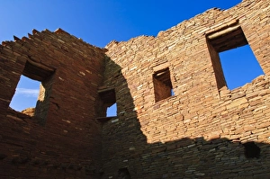 New Mexico. Pueblo Bonito Chaco Culture National Historical Park scenery New Mexico New Mexico. Pueblo Bonito Chaco Culture National Historical Park scenery New Mexico
