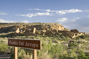 NM, New Mexico, Chaco Culture National Historic Park, Chaco Canyon, home of Ancestral NM, New Mexico, Chaco Culture National Historic Park, Chaco Canyon, home of Ancestral