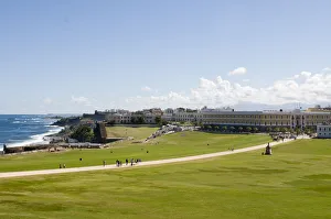 North America; Caribbean; Puerto Rico; San Juan. Castillo San Felipe del Morro repelled North America; Caribbean; Puerto Rico; San Juan. Castillo San Felipe del Morro repelled