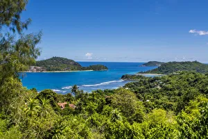 Northwest coast of Mahe, Republic of Seychelles, Indian Ocean Northwest coast of Mahe, Republic of Seychelles, Indian Ocean