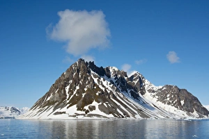 Norway. Svalbard. Hornsund. Heavily eroded peaks Norway. Svalbard. Hornsund. Heavily eroded peaks