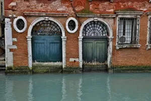 Images Dated 2nd March 2014: Old and colorful doorways and windows in Venice Italy