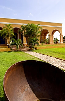 Old historic Manaca Iznaca Estate home of the Plantation House near Trinidad Cuba Old historic Manaca Iznaca Estate home of the Plantation House near Trinidad Cuba