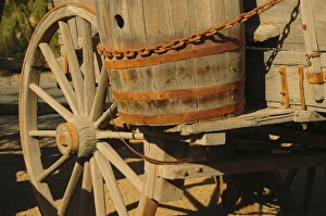 Old Water Cart; Furnace Creek; Death Valley National Park; USA Old Water Cart; Furnace Creek; Death Valley National Park; USA