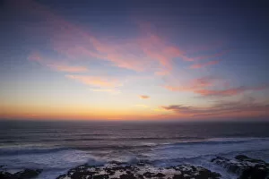 Images Dated 12th May 2012: OR, Cape Perpetua Scenic Area, ocean sunset
