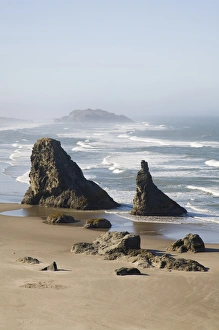 OR, Oregon Coast, Bandon, Bandon Beach, Seastacks OR, Oregon Coast, Bandon, Bandon Beach, Seastacks