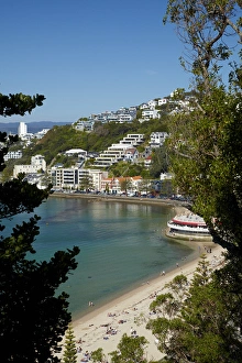 Oriental Bay, Wellington, North Island, New Zealand Oriental Bay, Wellington, North Island, New Zealand
