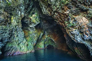 Painted Cave, Santa Cruz Island, Channel Islands National Park, California, USA Painted Cave, Santa Cruz Island, Channel Islands National Park, California, USA
