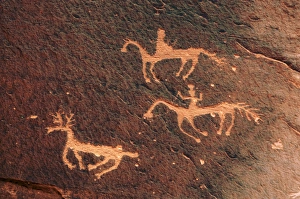Petroglyph, Canyon de Chelly National Monument, Chinle, Arizona, USA Petroglyph, Canyon de Chelly National Monument, Chinle, Arizona, USA