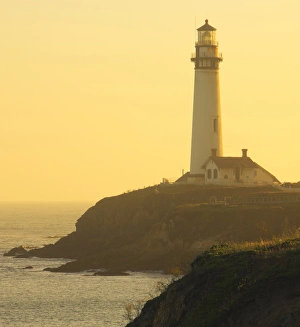 Pigeon Point lighthouse, Santa Cruz coast, California, US Pigeon Point lighthouse, Santa Cruz coast, California, US