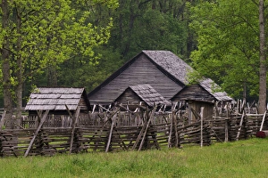 Pioneer Homestead Oconaluftee Visitor Center Great Smoky Mountains N.P. NC Pioneer Homestead Oconaluftee Visitor Center Great Smoky Mountains N.P. NC