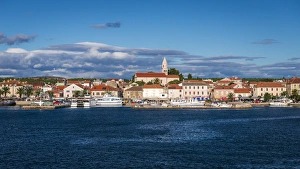 Port town of Biograd na Moru, Dalmatian Coast, Croatia Port town of Biograd na Moru, Dalmatian Coast, Croatia
