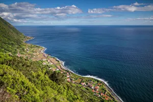 Portugal, Azores, Sao Jorge Island. Fajo dos Vimes Portugal, Azores, Sao Jorge Island. Fajo dos Vimes